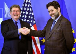 Negociadores jefe del Tratado Transatlántico de Comercio  e Inversiones entre la Unión Europea y Estados Unidos
